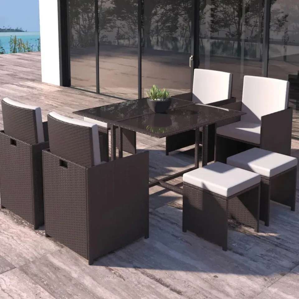 concept-usine-florida-8-salon-jardin-8-places-noir-blanc image 1