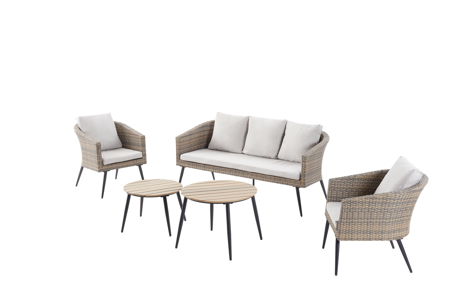 concept-usine-tibouta-salon-de-jardin-beige-4-places-r-sine-tress-e image 3