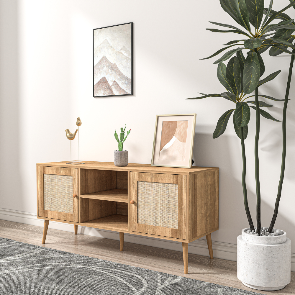 concept-usine-cange-buffet-120-cm-bois-cannage image 1