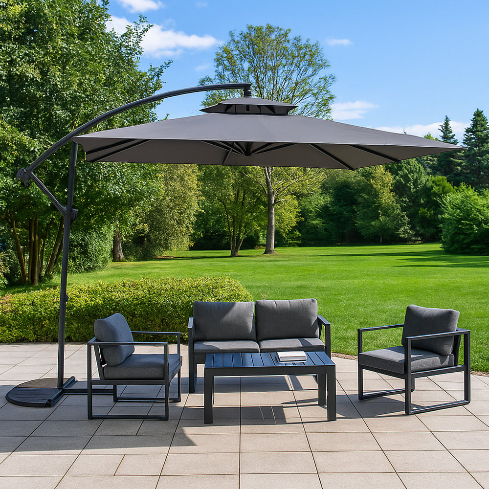 concept-usine-capri-parasol-d-port-3x3-m-gris-inclinable image 3