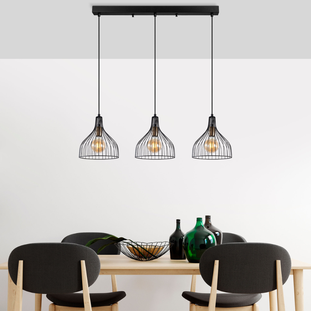 concept-usine-marie-plafonnier-m-tal-noir-3-lampes image 3