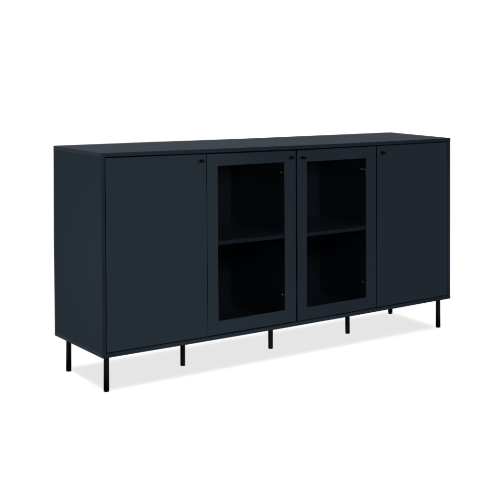 concept-usine-lanzarote-buffet-180-cm-bleu-marine-vitr image 6