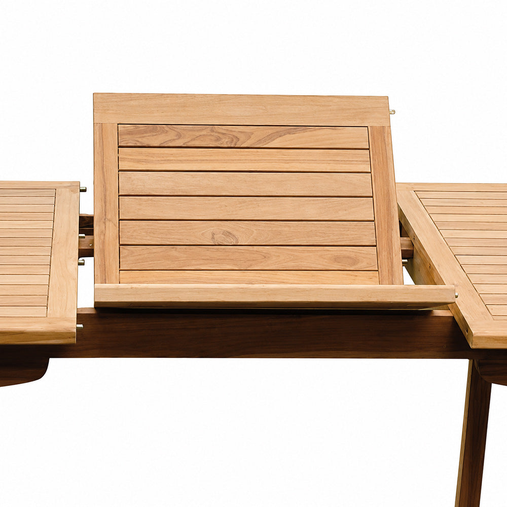 concept-usine-kajang-table-de-jardin-teck-extensible-170-cm image 6