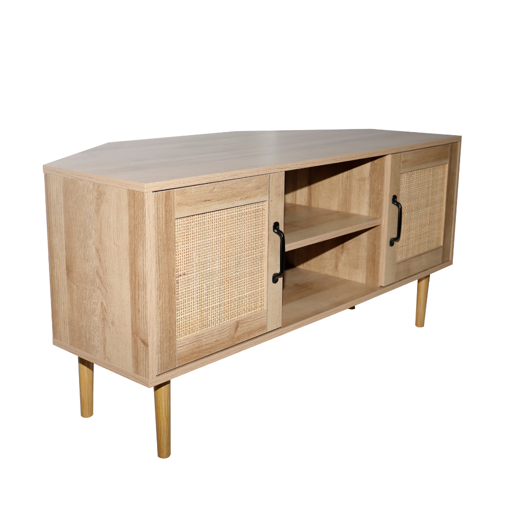 concept-usine-artic-meuble-tv-115-cm-bois-cannage-porte image 5