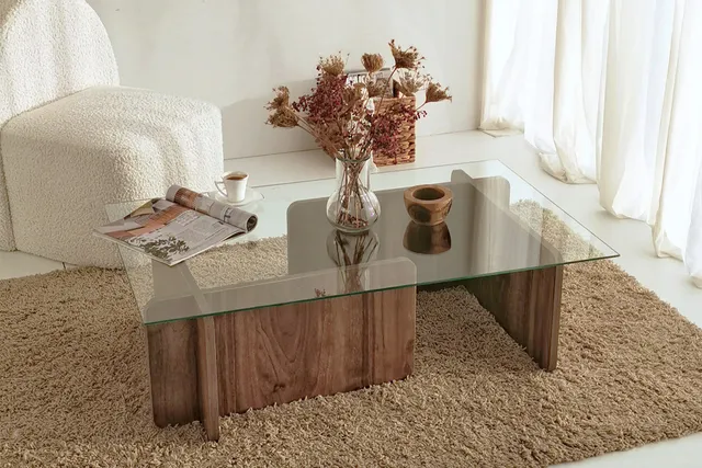 concept-usine-nula-table-basse-verre-tremp-bois-rectangle image 1