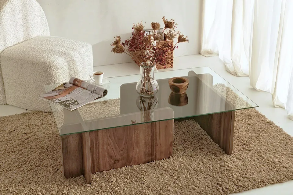 concept-usine-nula-table-basse-verre-tremp-bois-rectangle image 1