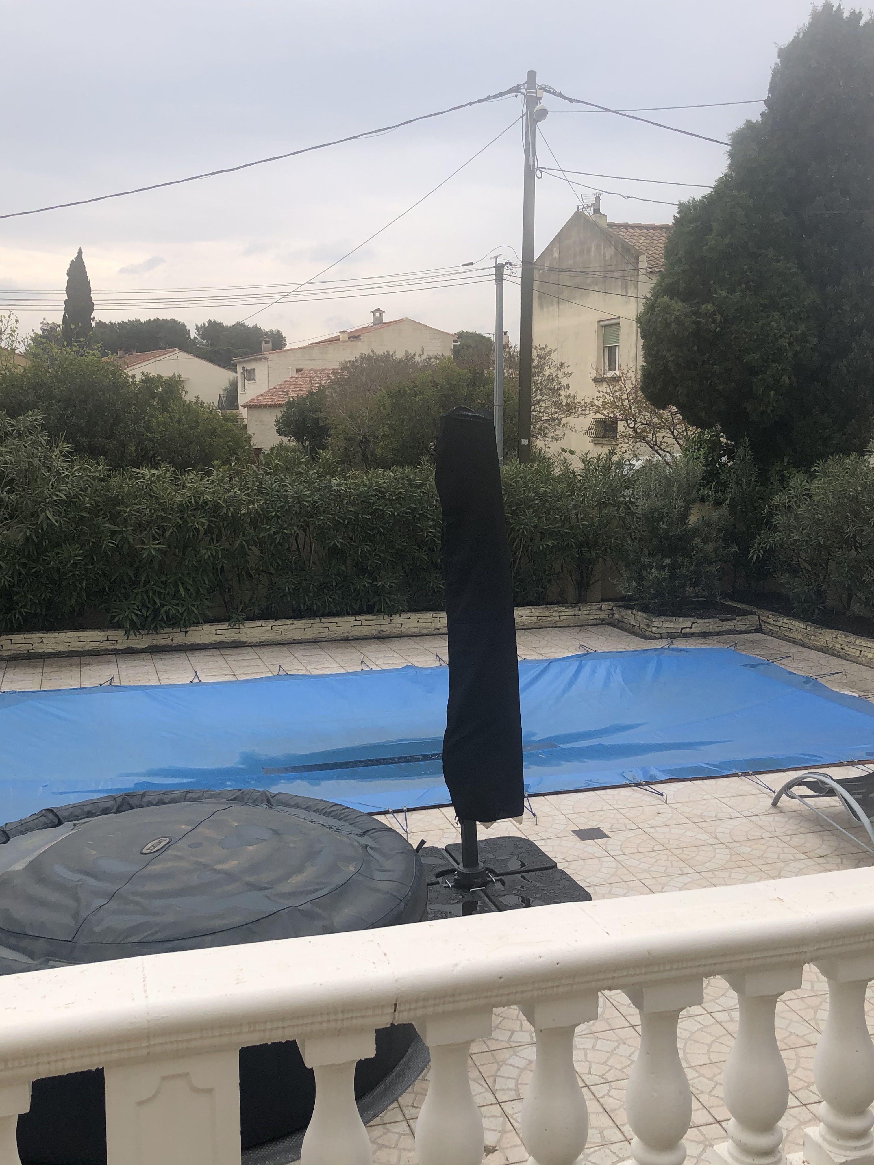 Toile restée propre