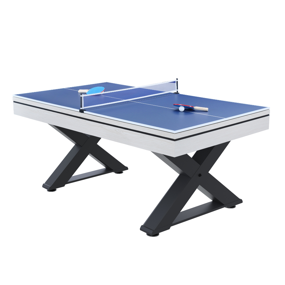 concept-usine-texas-table-billard-multijeux-blanc image 7
