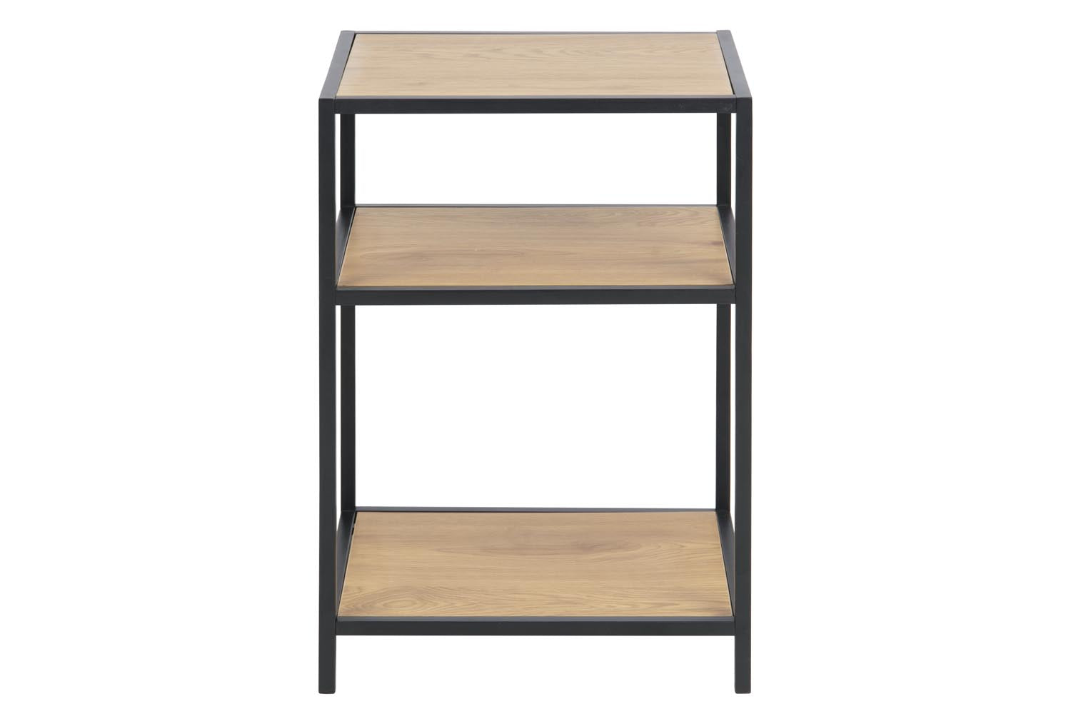 concept-usine-factory-table-de-chevet-industrielle-bois-noir image 2