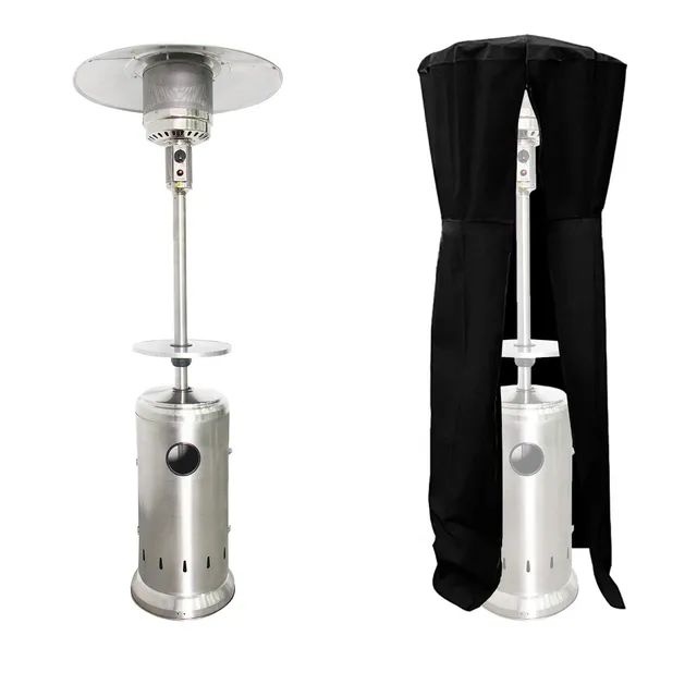 happy-garden-oslo-parasol-chauffant-gaz-inox-housse image 1