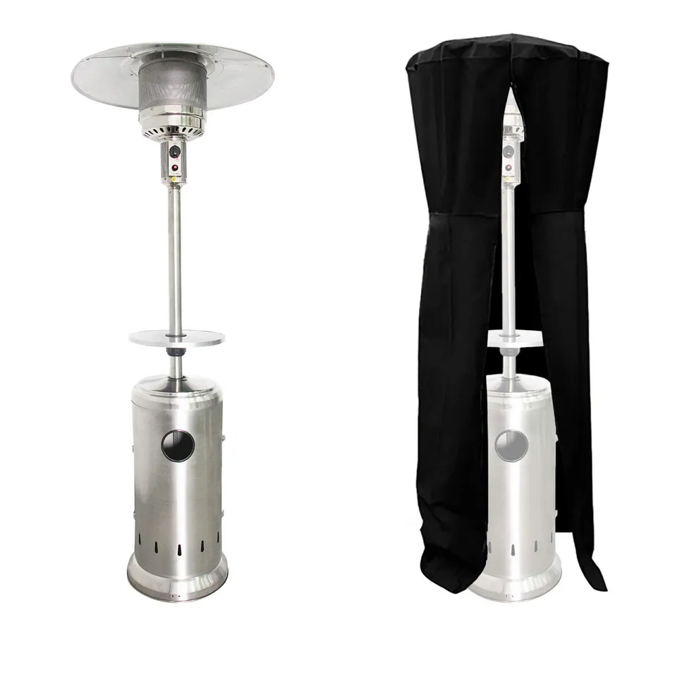 happy-garden-oslo-parasol-chauffant-gaz-inox-housse image 1