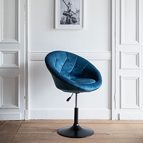 happy-garden-edgar-tabouret-de-bar-velours-bleu-r-glable image 7
