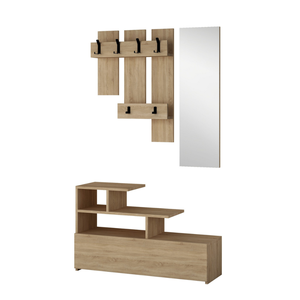 concept-usine-mesty-meuble-d-entr-e-blanc-bois-porte-manteau image 5