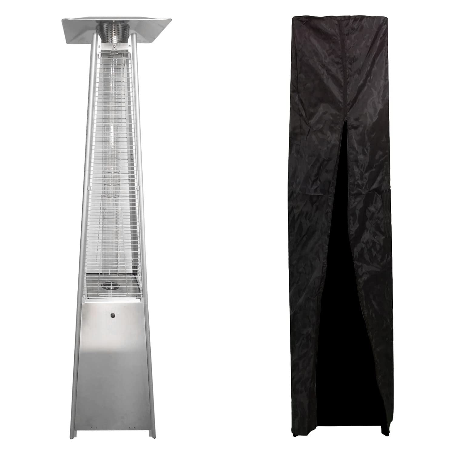 happy-garden-stockholm-parasol-chauffant-gaz-inox-13-kw-housse image 1