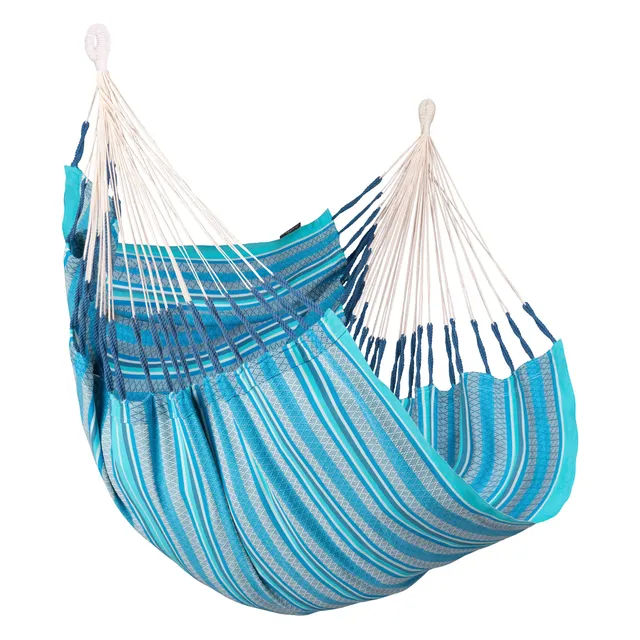 la-siesta-cumbia-organic-fauteuil-suspendu-azure-basic-coton-bio image 1