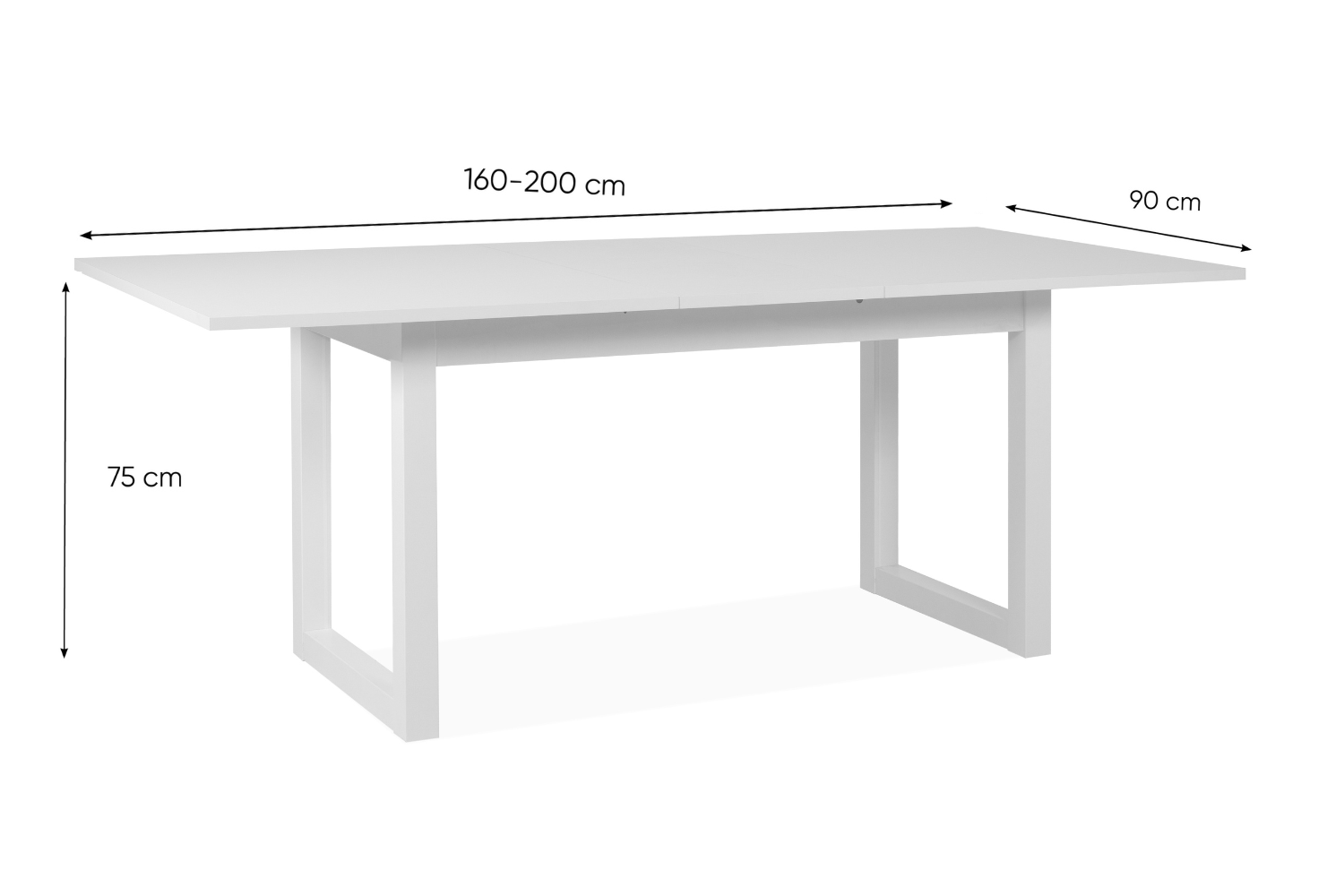 concept-usine-kotor-table-salle-manger-blanche-extensible image 5