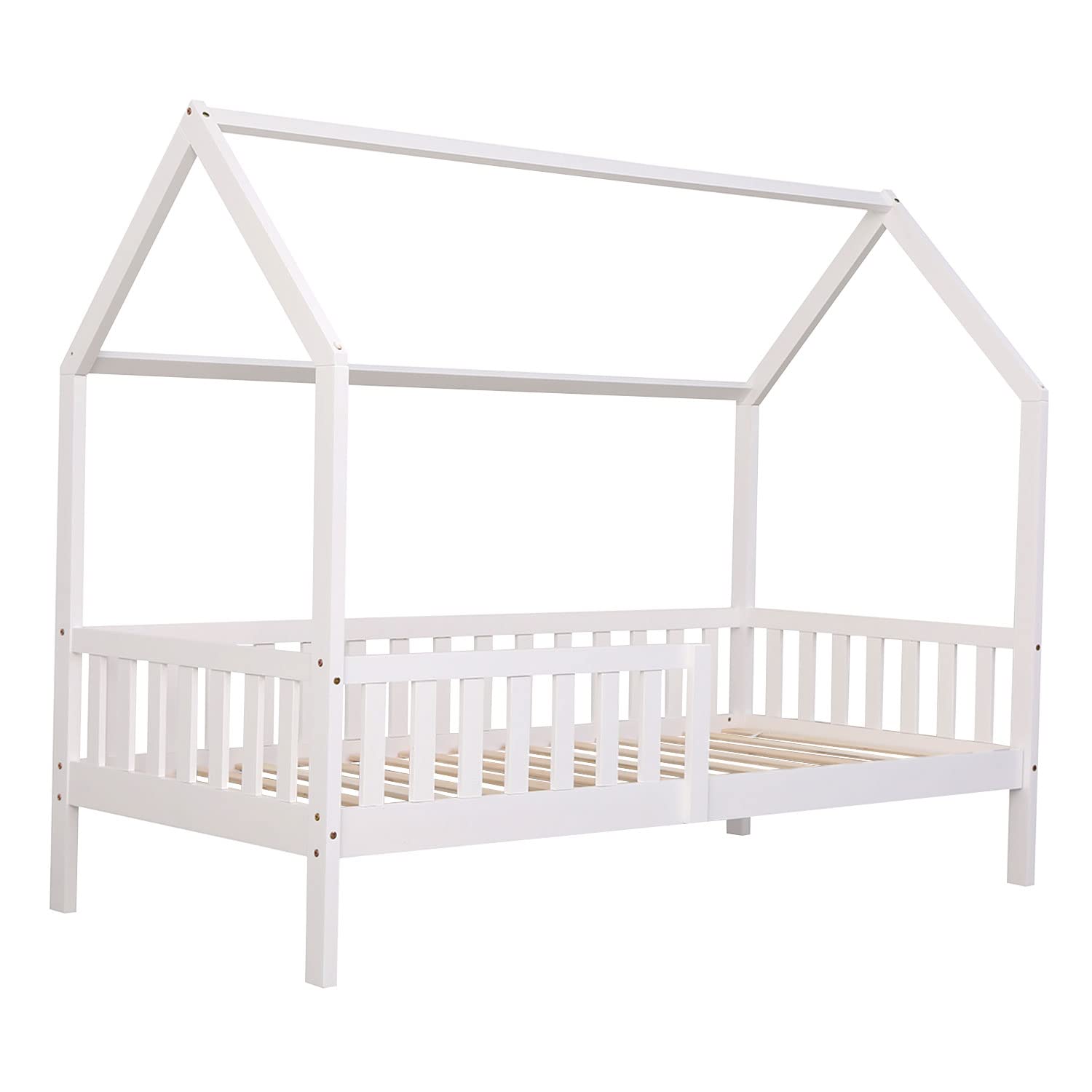 happy-garden-marceau-lit-cabane-blanc-190x90-pin image 1