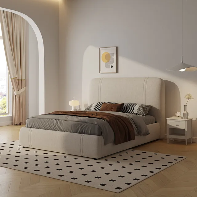 concept-usine-montecito-lit-coffre-tissu-beige-140x190-2-places image 1