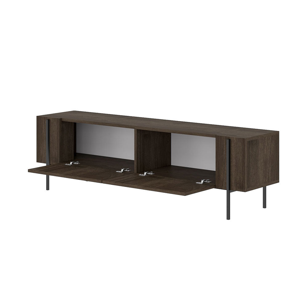 concept-usine-freno-meuble-tv-noyer-160-cm-avec-placards image 7