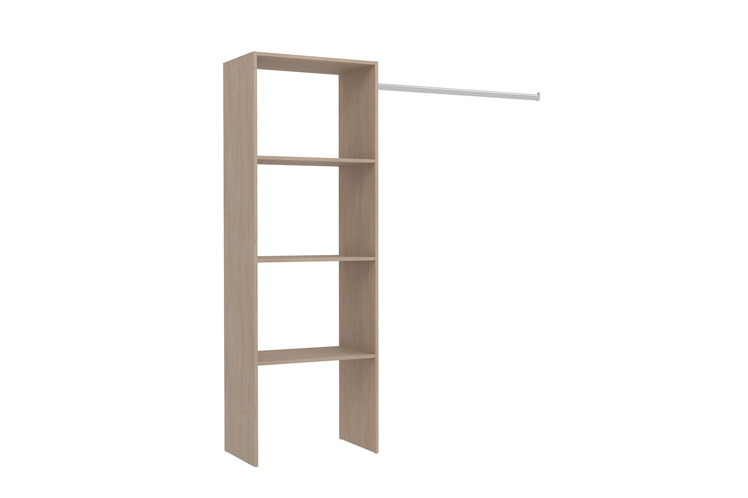 concept-usine-elys-e-dressing-160-cm-blanc-bois-penderie image 4