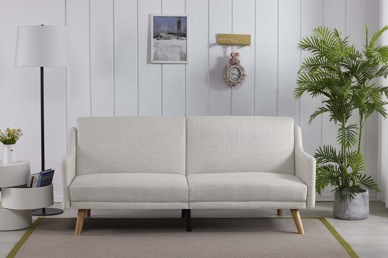 concept-usine-ester-canap-convertible-gris-clair-3-places image 1