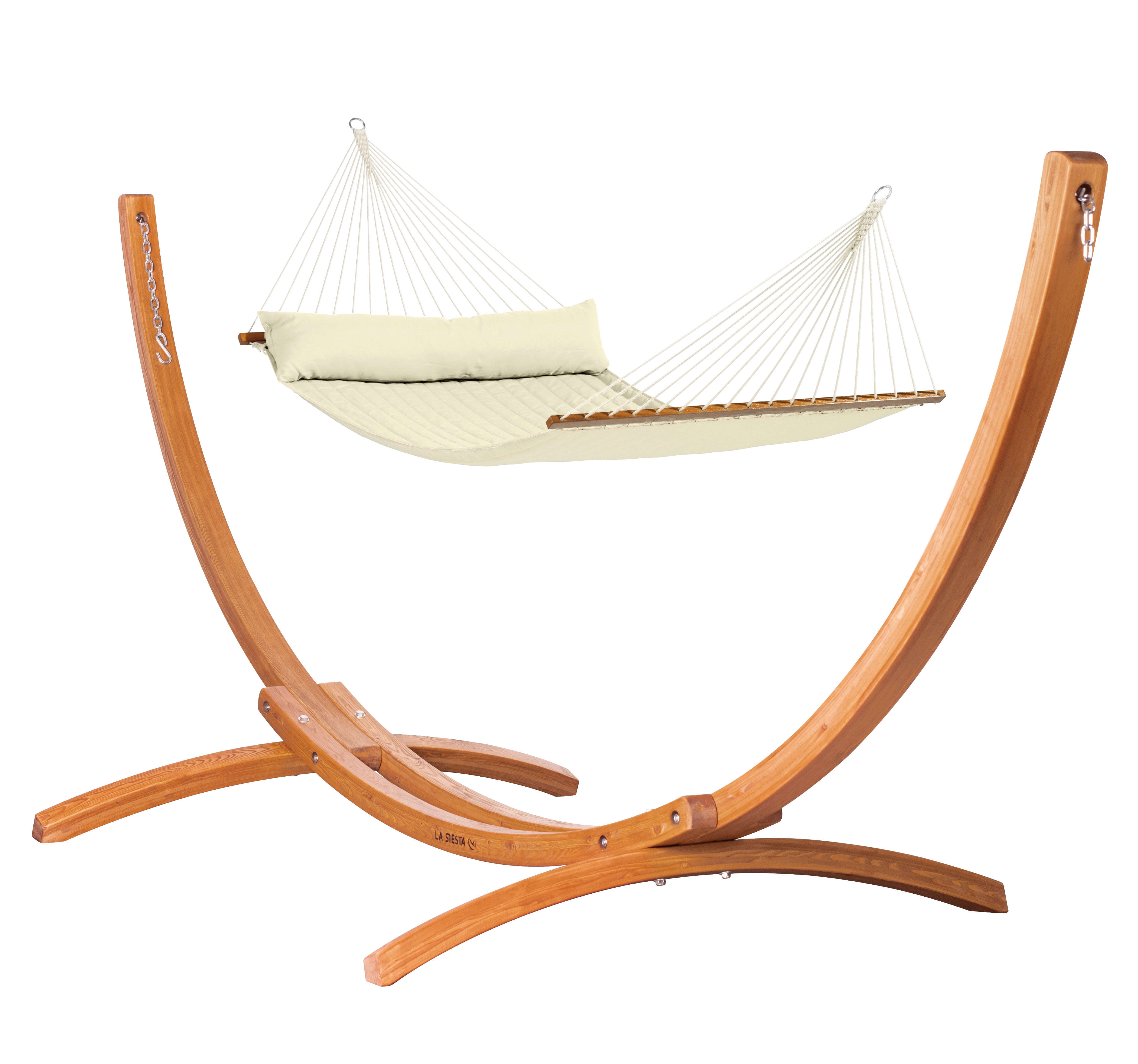 la-siesta-maera-hamac-barres-rembourr-outdoor-king-size image 1