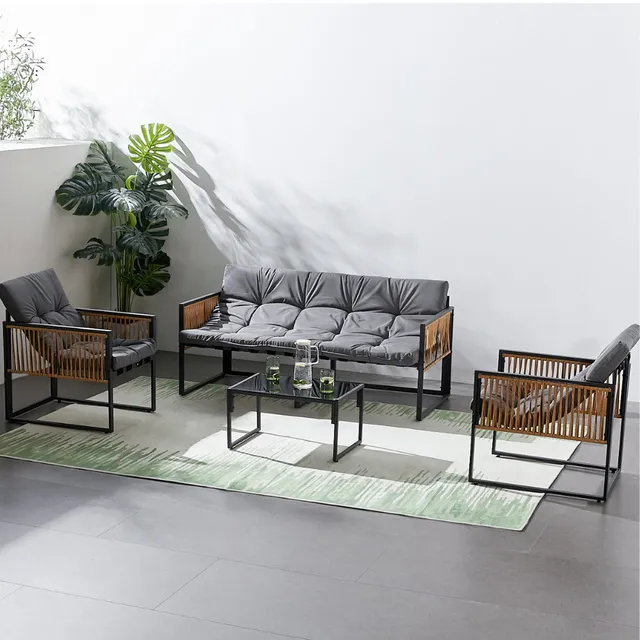 concept-usine-turini-5-salon-de-jardin-acier-5-places image 1