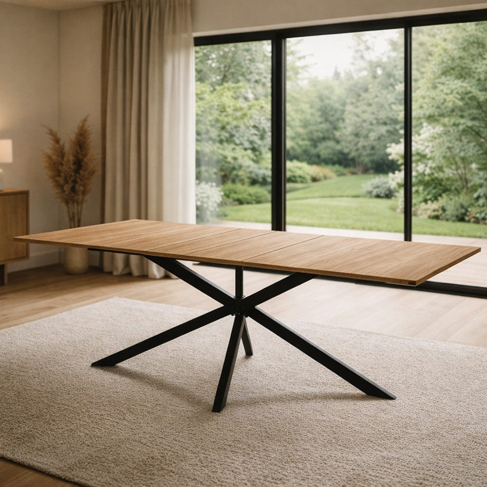 concept-usine-bria-table-salle-manger-extensible-bois image 2