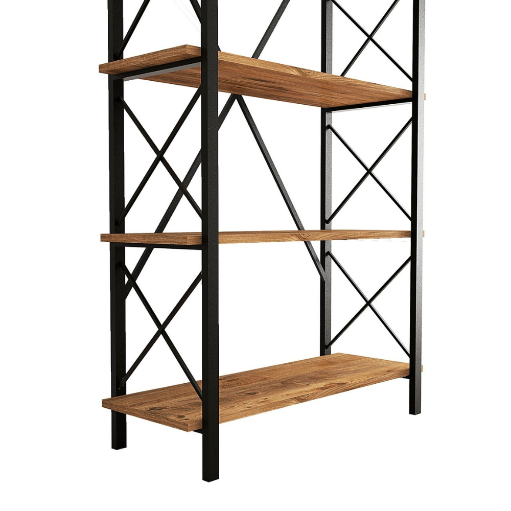 concept-usine-fani-biblioth-que-bois-et-noir-5-tag-res image 8