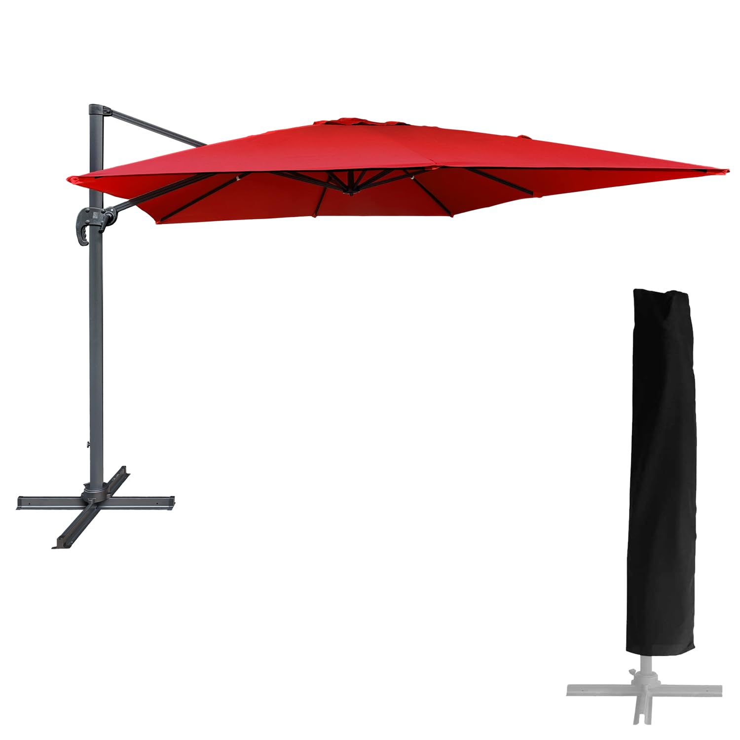 happy-garden-molokai-parasol-d-port-3x3m-noir image 7