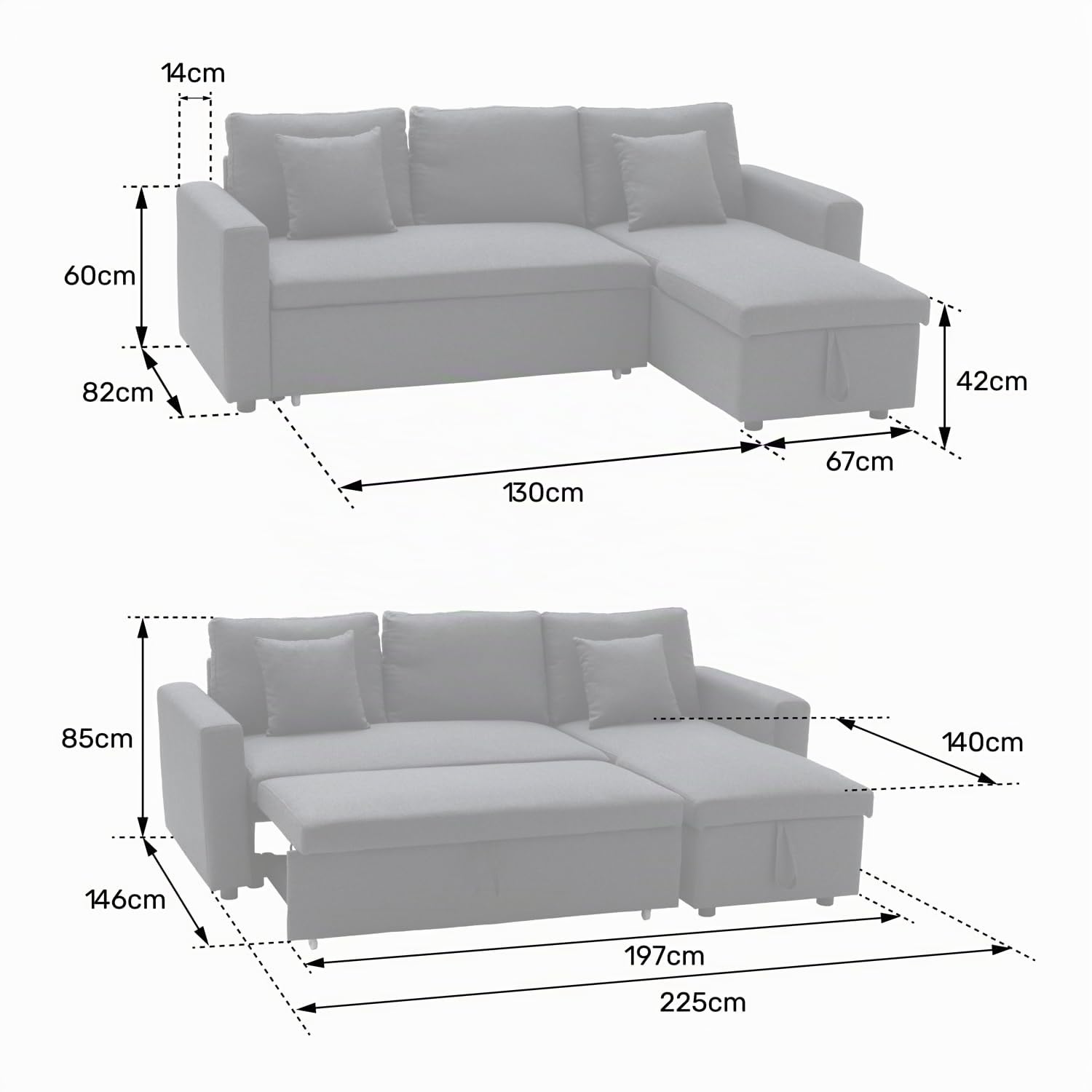 happy-garden-firenze-clark-canap-angle-convertible-gris-3-places image 3