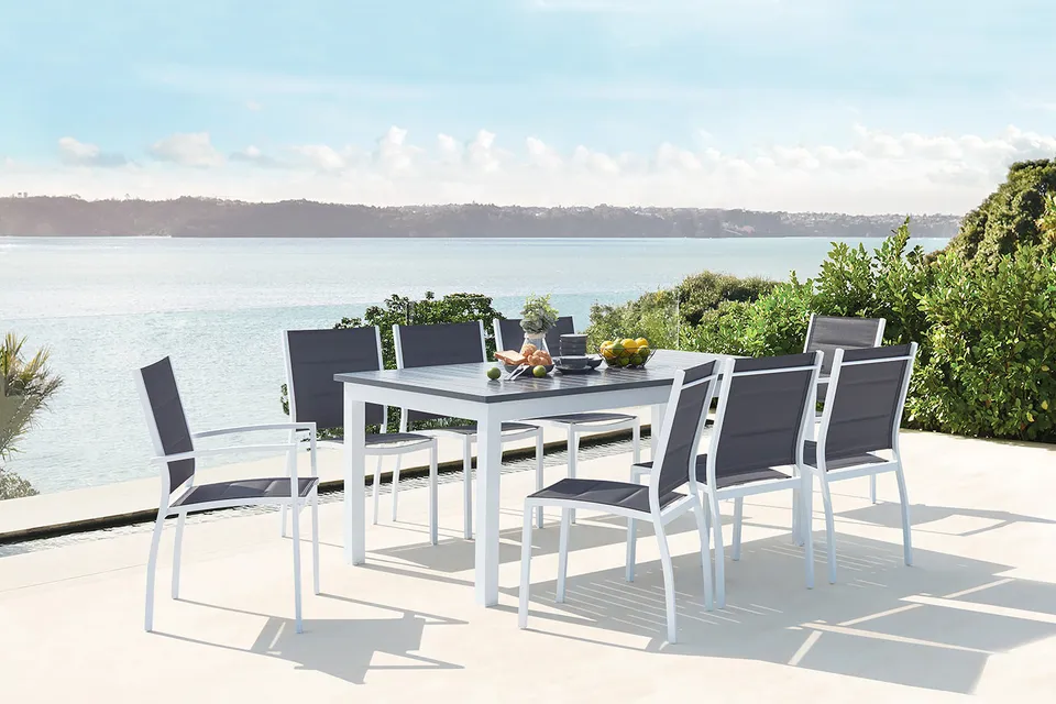concept-usine-arezzo-salon-jardin-extensible-8-places-blanc image 1