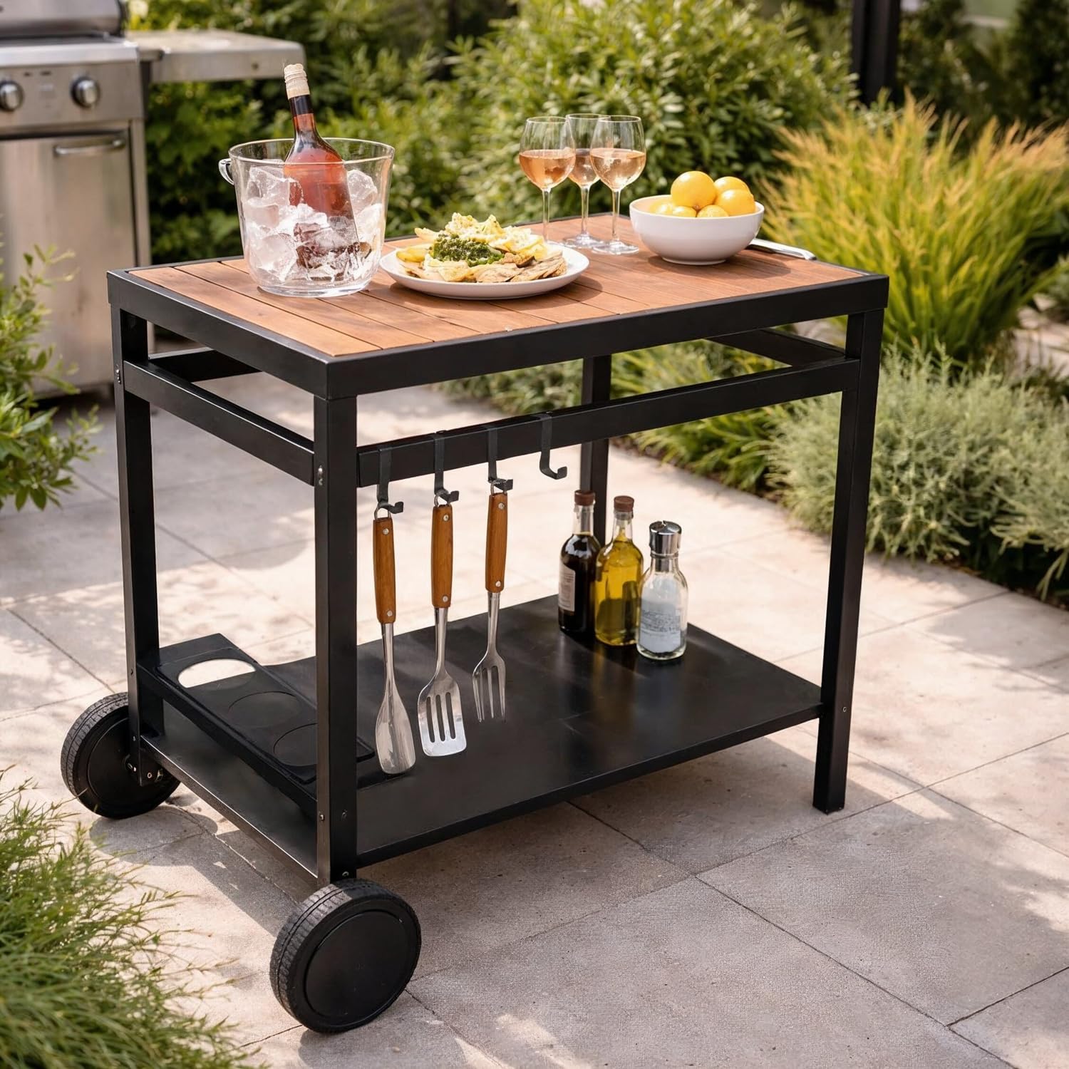 happy-garden-aveiro-desserte-plancha-noire-plateau-bois image 6