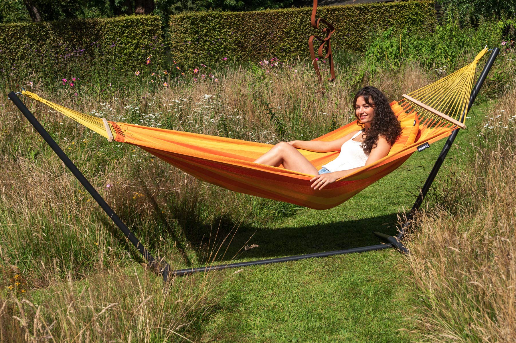 tropilex-easy-relax-ensemble-hamac-orange-1-personne image 2