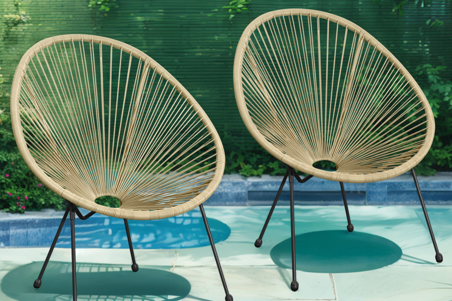 concept-usine-acapulco-fauteuil-jardin-beige-lot-2 image 1