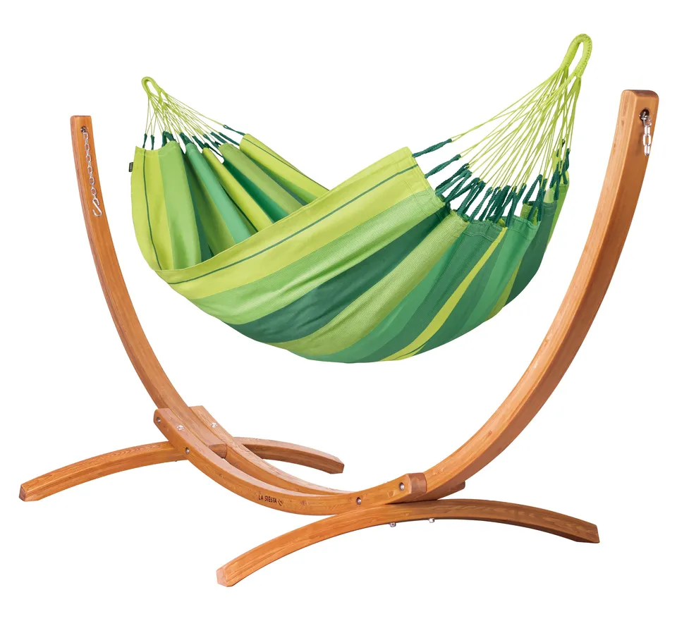 la-siesta-maera-modesta-hamac-sur-pied-jungle-300-cm-coton-bio image 1