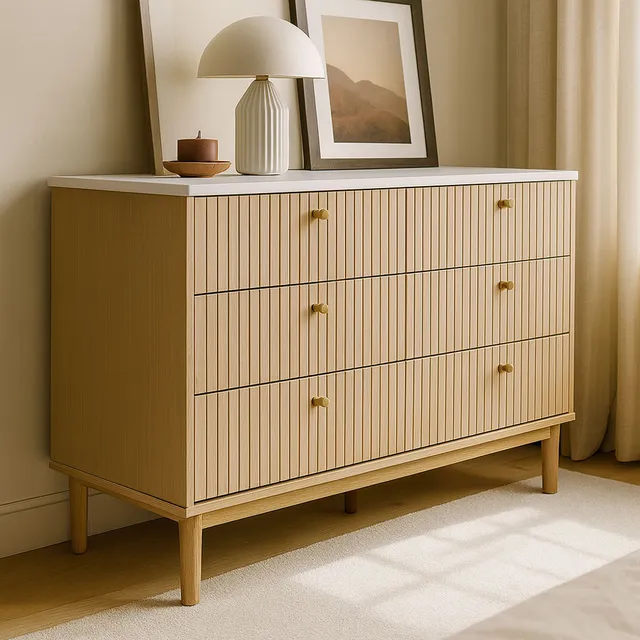 concept-usine-brox-buffet-bois-blanc-120-cm-rangement image 1