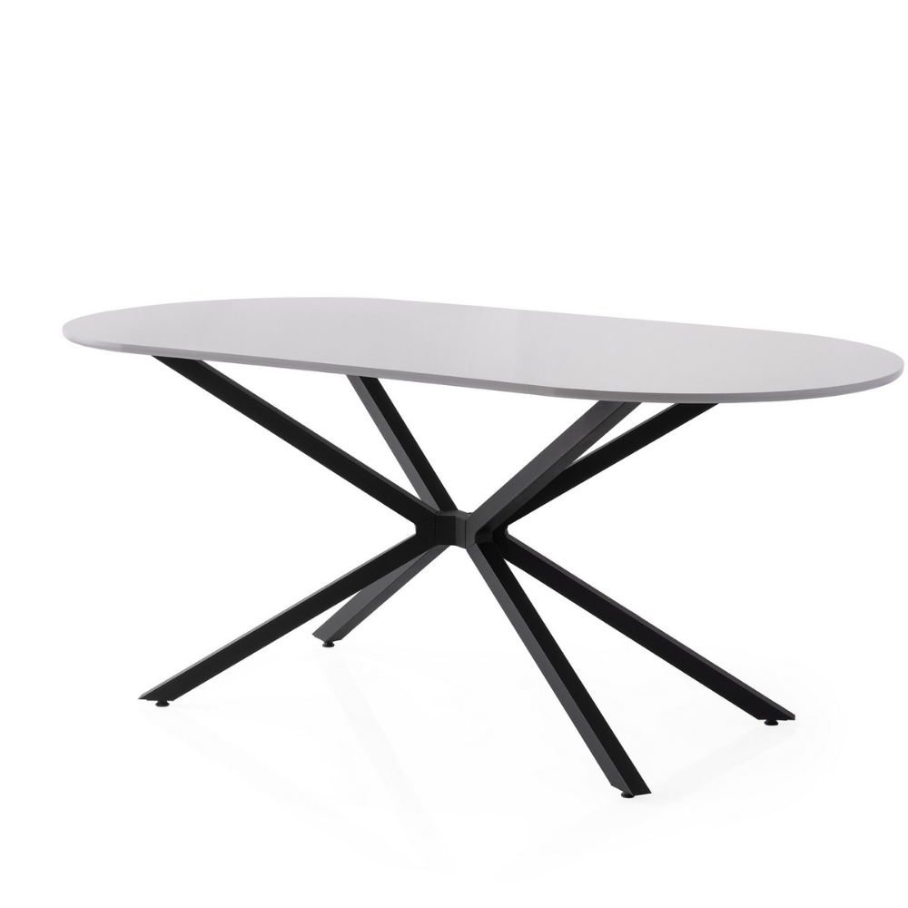 concept-usine-karvia-table-salle-manger-6-places-grise image 5