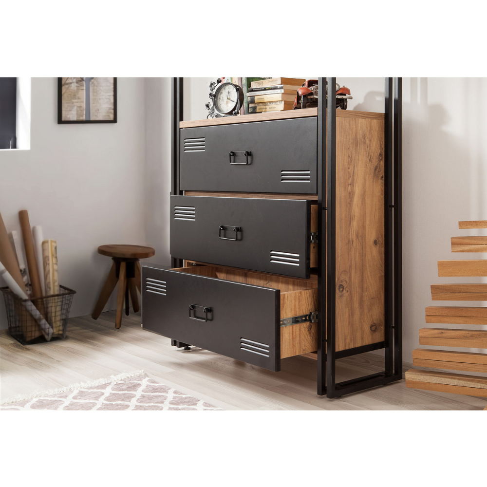 concept-usine-tali-biblioth-que-industrielle-bois-noir image 3