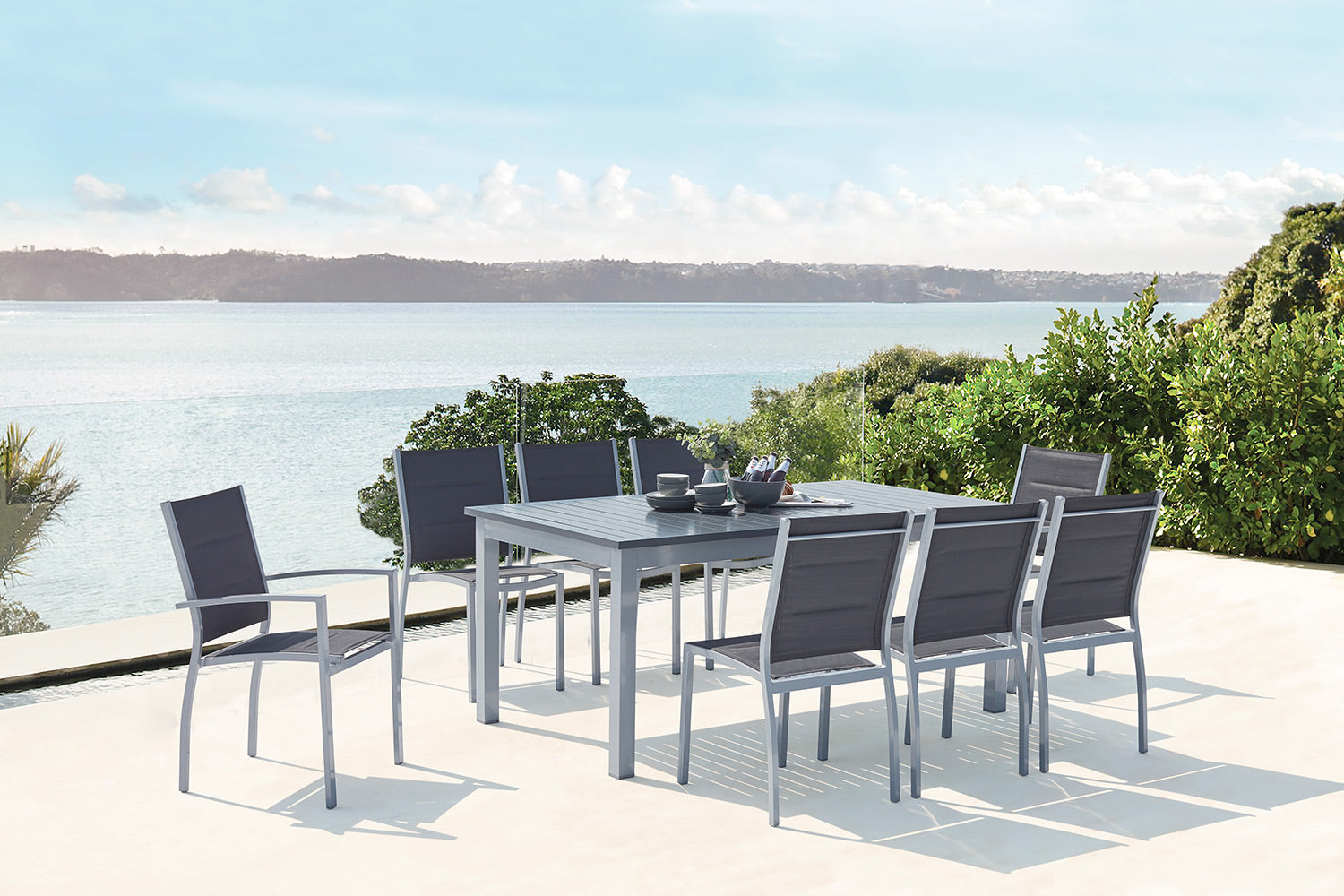 concept-usine-arezzo-salon-jardin-extensible-8-places-blanc image 2