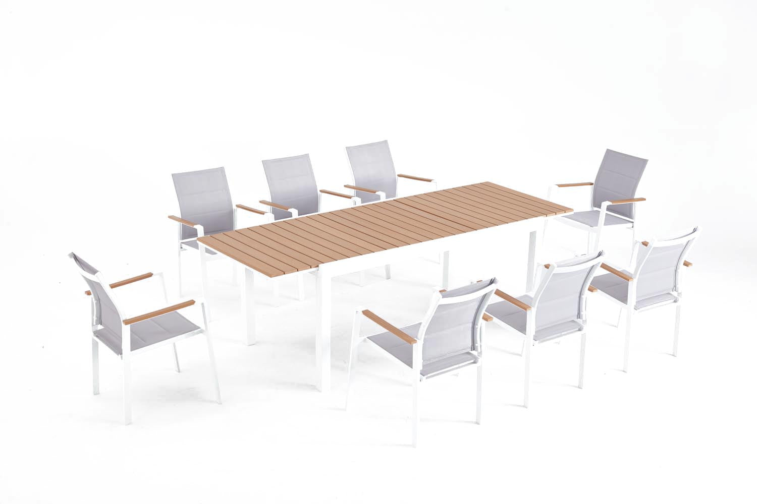 concept-usine-tijuana-ensemble-salon-jardin-aluminium-blanc-8-places image 2