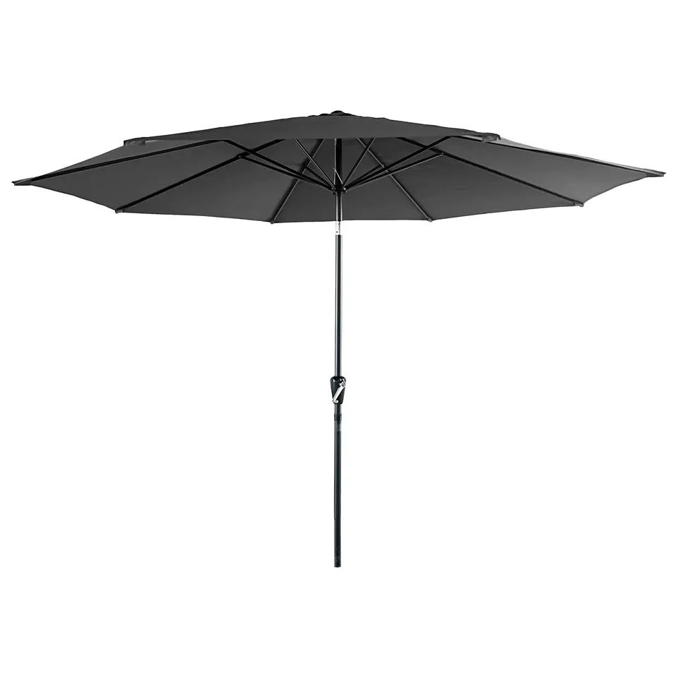 happy-garden-hapuna-parasol-droit-rond-3-30-m-gris image 1