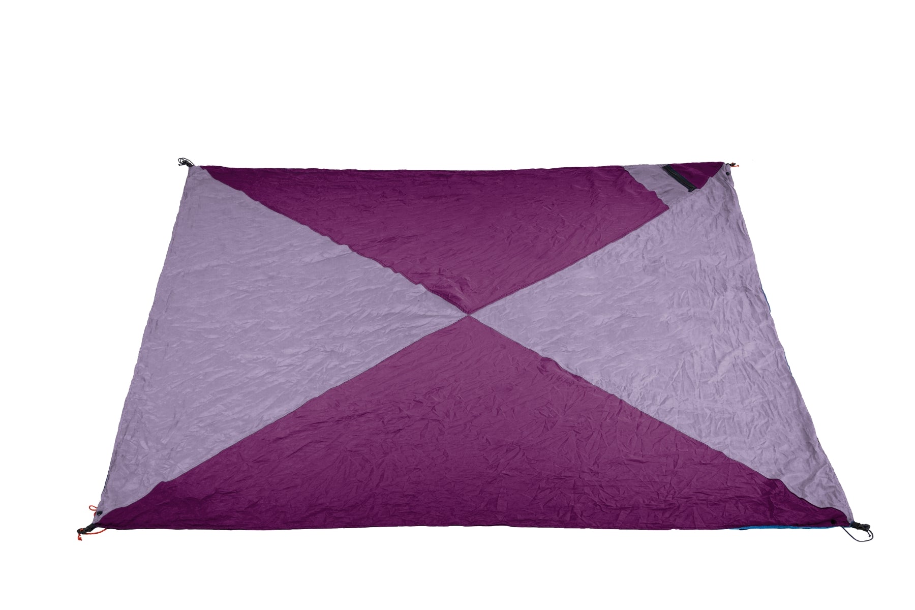 ticket-to-the-moon-mat-couverture-voyage-l-g-re-pare-soleil-prune image 1