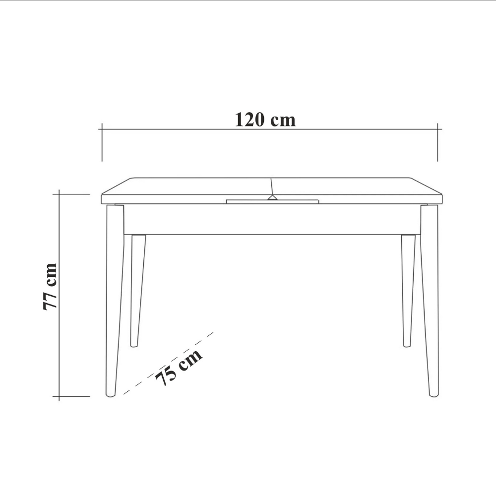 concept-usine-santi-table-salle-manger-bois-extensible-6-places image 5