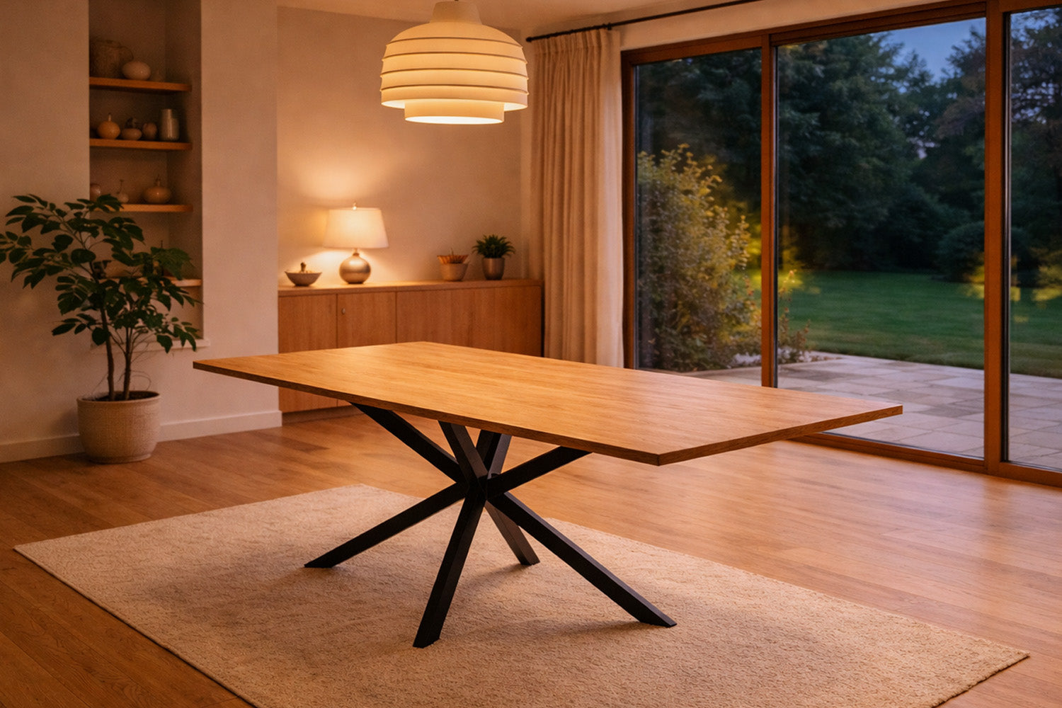 concept-usine-bria-table-salle-manger-extensible-bois image 3