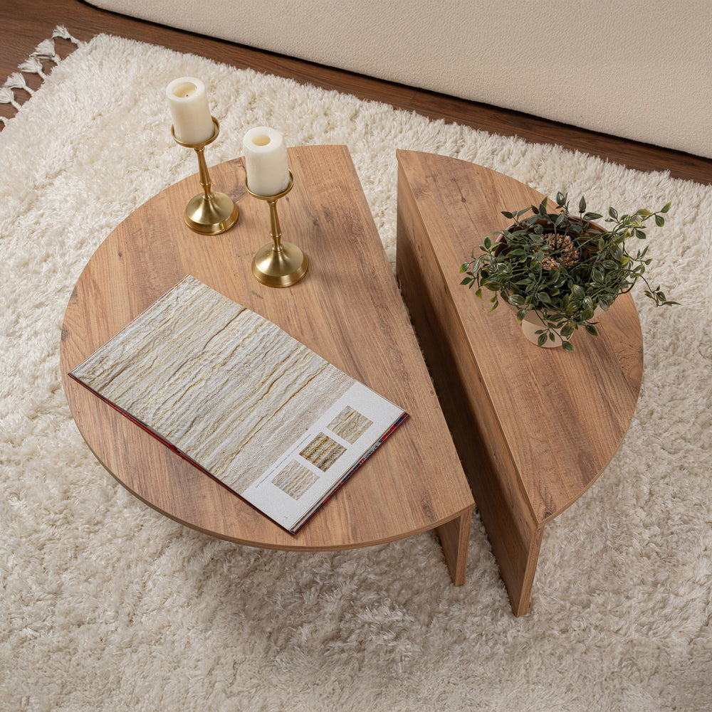 concept-usine-poul-table-basse-ronde-bois-modulable-90-cm image 3