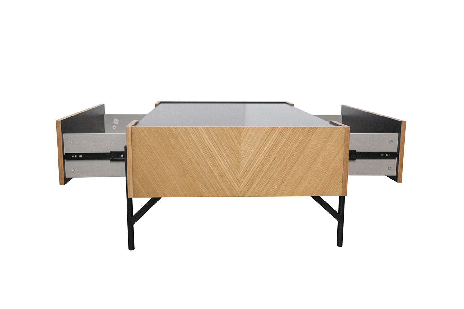 concept-usine-sequoia-table-basse-noyer-avec-tiroir image 7