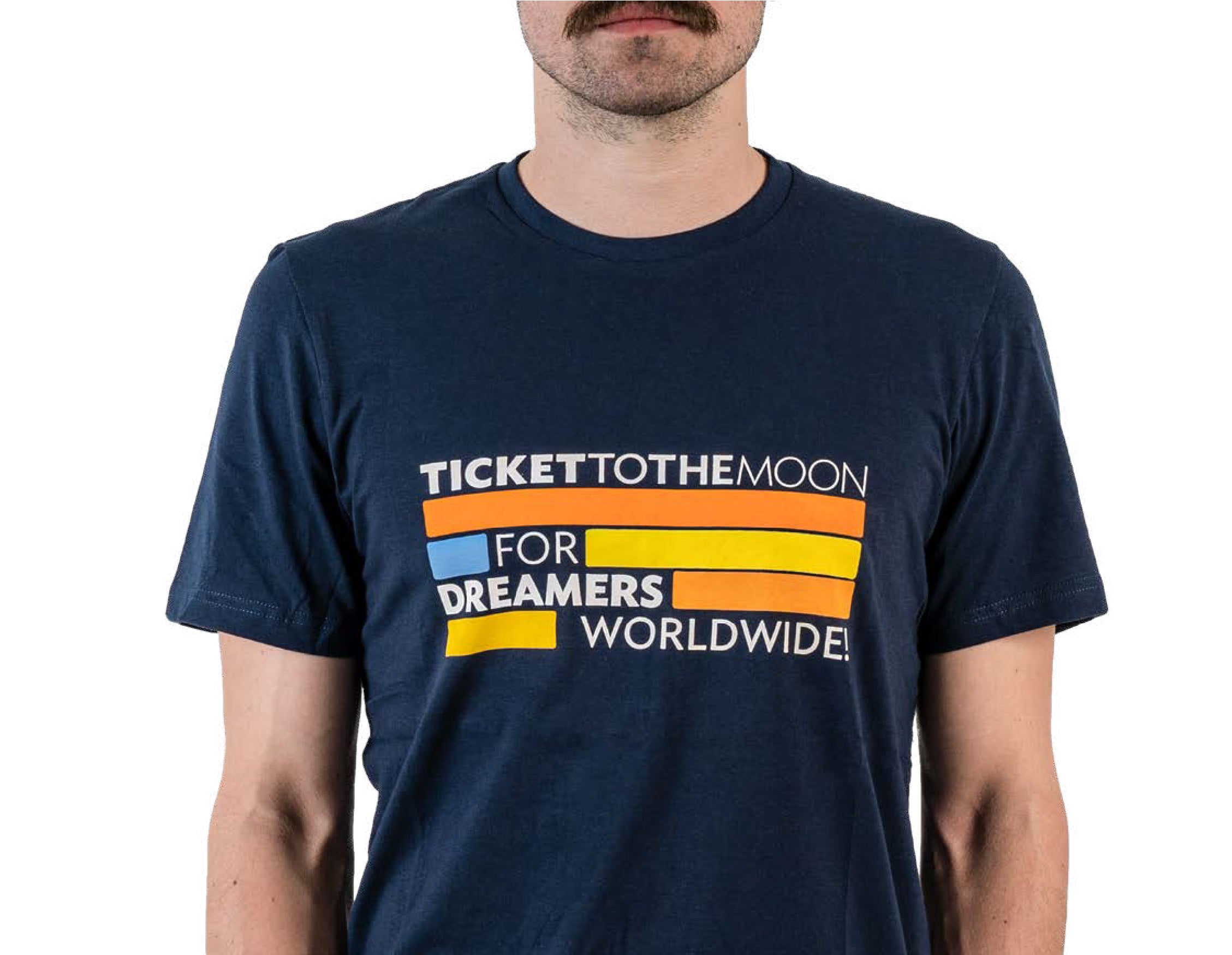 ticket-to-the-moon-t-shirt-homme-coton-taille-l image 1