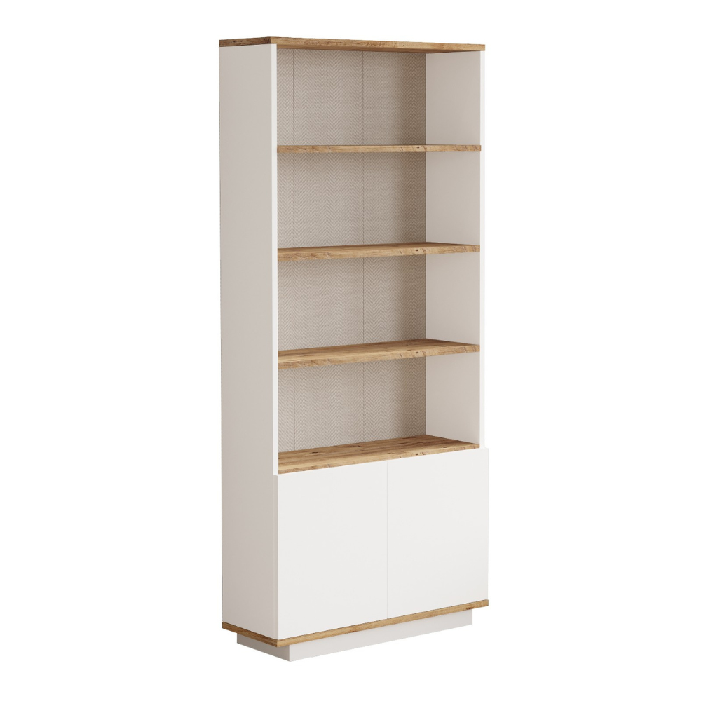 concept-usine-teo-buffet-blanc-bois-avec-portes image 3