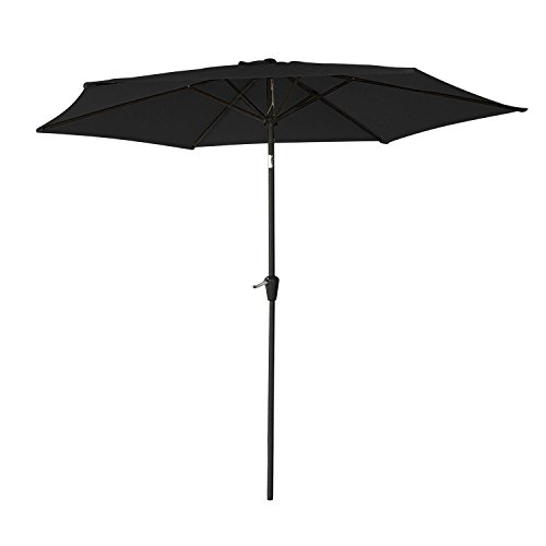 happy-garden-hapuna-parasol-droit-rond-2-70m-noir-inclinable image 6
